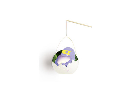 folia Kit de lanterne SUPER DINOS, vert métallisé