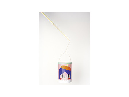 folia Baguette de lanterne + 1 lampe LED