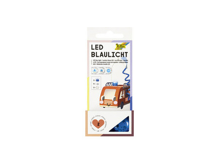 folia Gyrophare LED, incl. piles