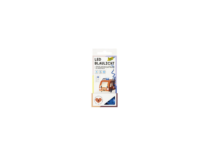 folia Gyrophare LED, 10 pièces, incl. piles