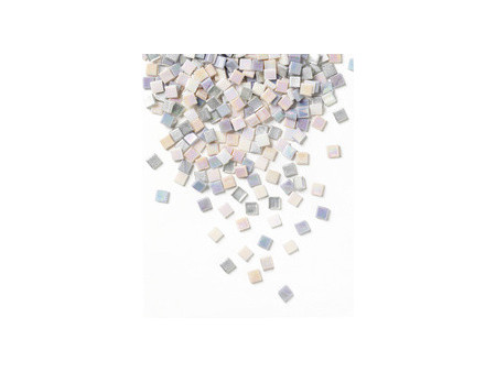 folia Carreau de verre pour mosaïque PASTEL, 10 x 10 mm