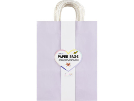 folia Sac en papier PASTEL, taille: L, assorti