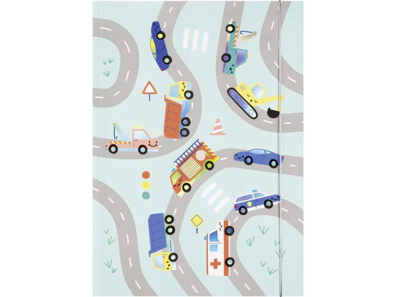 folia Carton à dessin HOTFOIL 'VEHICLES', A3