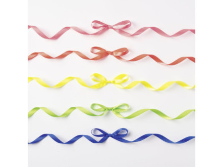 folia Set de rubans satin FLUO, assorti