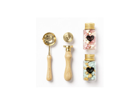 folia Kit de cire à cacheter PASTEL LOVE