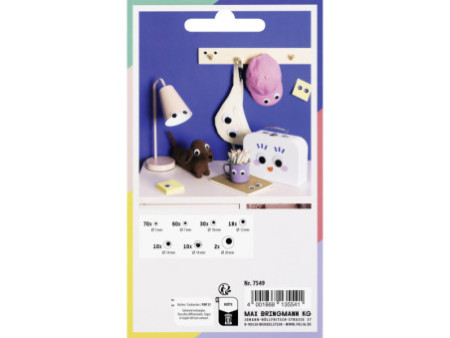 folia Oeil vacillant BIG BOX MIX, autocollant