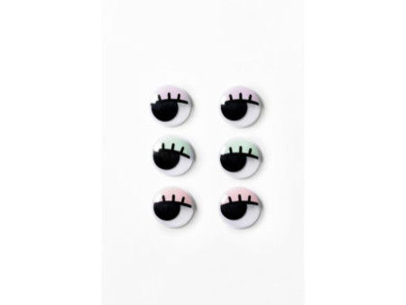 folia Oeil vacillant LASHES, taille: L, autocollant