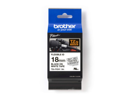 brother TZe-Tape TZe-FX241 Flexi-Tape cassette à ruban