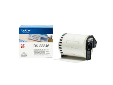 brother DK-22246 Etiquettes en continu papier, 103 mmx30,48m