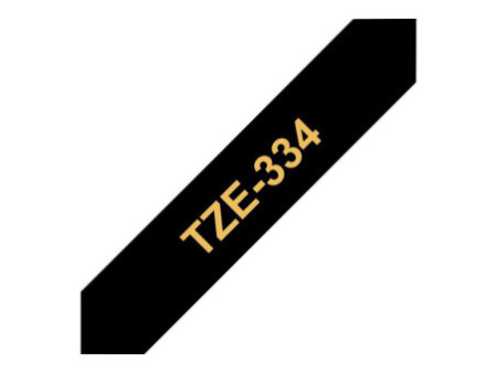 brother TZe-Tape TZe-334 cassette à ruban, Largeur: 12 mm