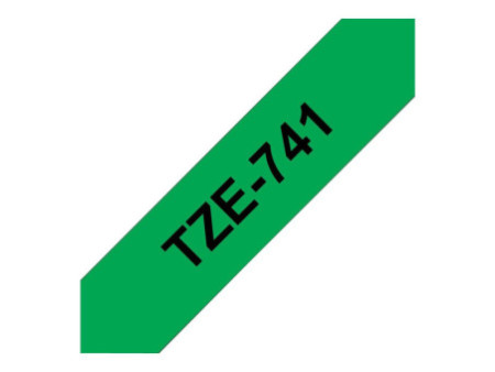 brother TZe-Tape TZe-741 cassette à ruban, Largeur: 18 mm