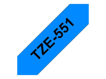 brother TZe-Tape TZe-551 cassette à ruban, Largeur: 24 mm,