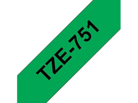 brother TZe-Tape TZe-751 cassette à ruban, Largeur: 24 mm