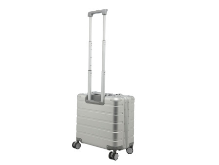 ALUMAXX Valise de voyage Overnight, en aluminium, argent