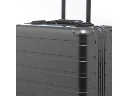 ALUMAXX Valise de voyage Overnight, entièrement en alu, gris