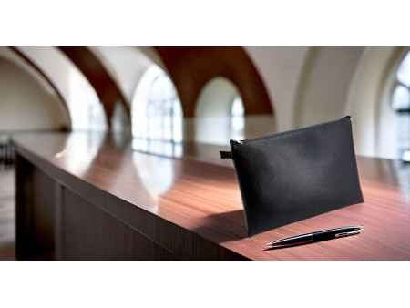 Alassio Sac de banque, similicuir, noir