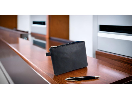 Alassio Sac de banque, similicuir, noir