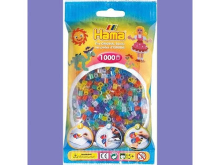 Hama Perles à repasser midi 'mix paillettes', dans un sachet