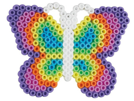 Hama Perles à repasser midi, sachet, aqua transparent