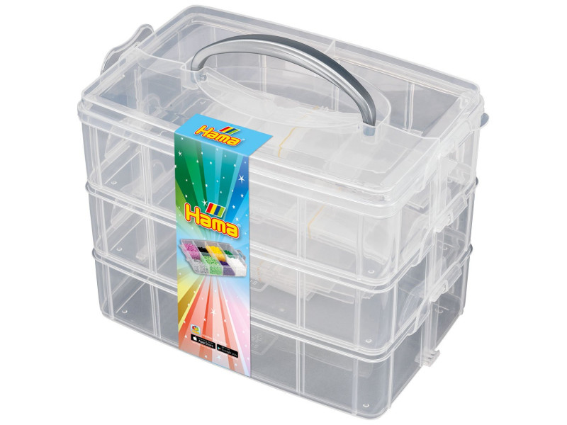 Hama Boîte de rangement pour perles à repasser, non garnie