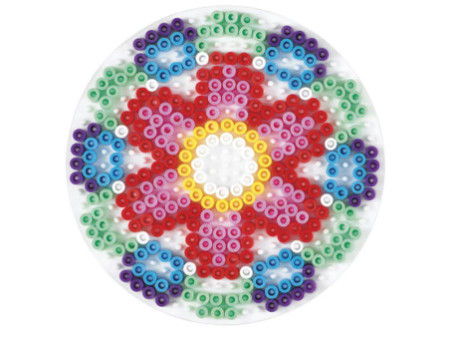 Hama Plaque pour perles midi 'Grand cercle', blanc