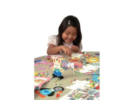 Hama Perles à repasser midi, sachet, 3000 pièces, noir