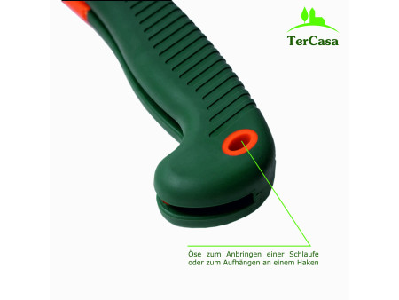 TerCasa Scie pliante avec manche Softgrip, lame: 160 mm