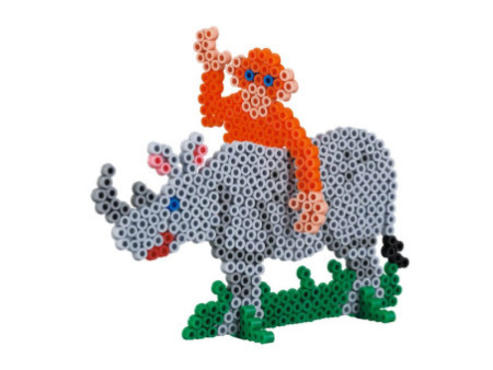 Hama Perles à repasser midi 'Safari', coffret cadeau