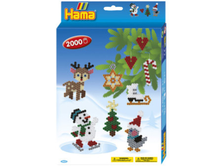 Hama Perles à repasser midi 'Noel', coffret cadeau