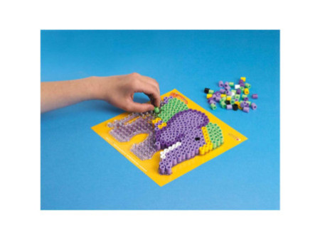 Hama Perles à repasser maxi + plaque 'animaux rapants',boîte