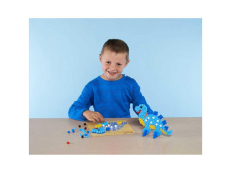 Hama Perles à repasser maxi + plaque 'animaux rapants',boîte