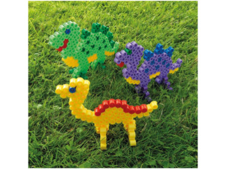 Hama Perles à repasser maxi + plaque 'animaux rapants',boîte
