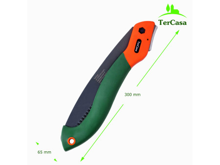 TerCasa Scie pliante avec manche Softgrip, lame: 230 mm