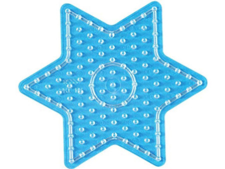 Hama Plaque pour perles à repasser 'Coeur', transparent
