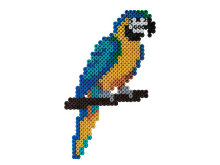 Hama Perles à repasser midi, mix de couleurs, en sachet