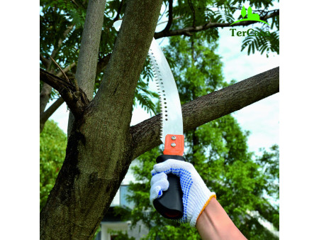 TerCasa Scie de jardin avec manche Softgrip, lame: 330 mm