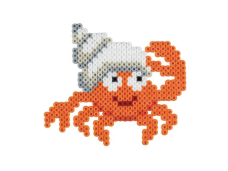 Hama Perles à repasser midi, sachet, abricot