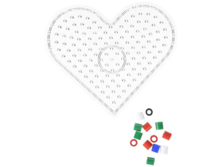 hama Perles à repasser maxi + plaque 'Noël', en boîte