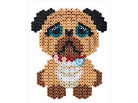 HAMA Perles à repasser midi 'Les copains chiens', coffret