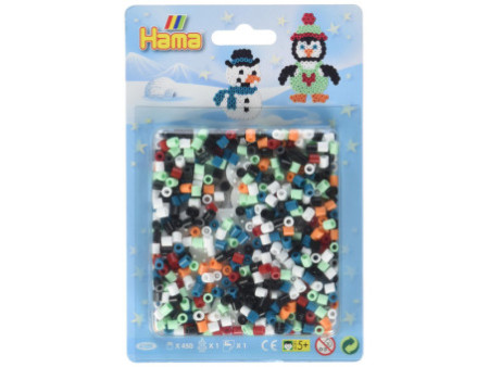 HAMA Perles à repasser midi 'Pingouin', sous blister
