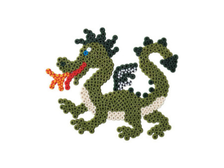 HAMA Perles à repasser midi 'Dragon', sous blister