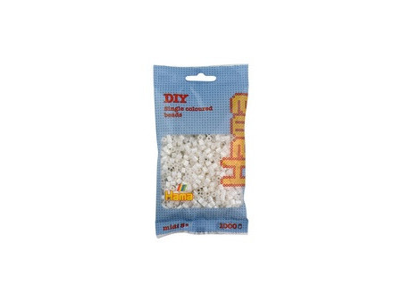 Hama Perles à repasser midi, sachet, nacre