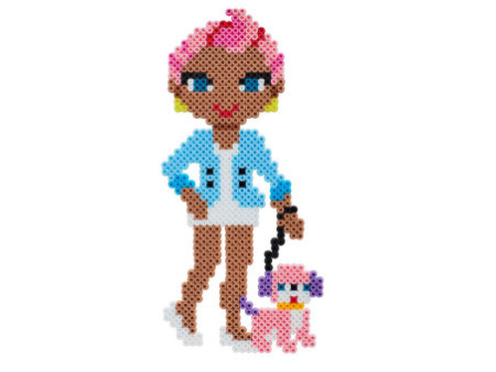 Hama Perles à repasser midi 'Fashion Girls', coffret cadeau