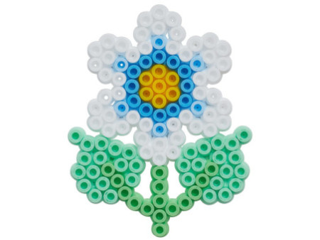 Hama Perles à repasser midi 'Papillon/petite fleur', blister