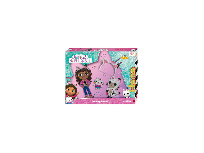 Hama Perles à repasser 'Gabbys Dollhouse', coffret cadeau