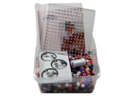 Hama Perles à repasser maxi+plateau 'Gabbys Dollhouse', Box