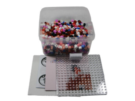 Hama Perles à repasser maxi+plateau 'Gabbys Dollhouse', Box