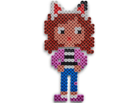 Hama Perles à repasser maxi+plateau 'Gabbys Dollhouse', Box