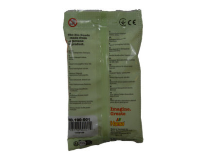 Hama Perles à repasser Bio midi, sachet, blanc