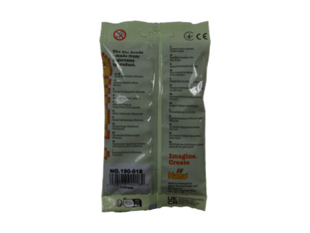 Hama Perles à repasser Bio midi, sachet, noir